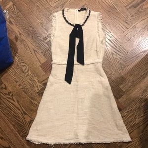 Zara cream dress - XS